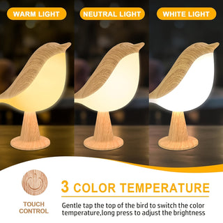 Veilleuse LED Oiseau Diffuseur d'huiles essentielles