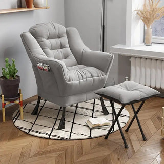 Fauteuil de Lecture avec repose pieds