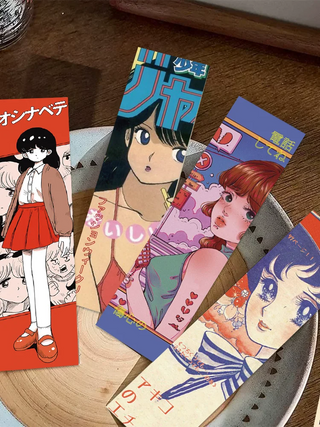 Marque Pages Héroines Manga Retro par 30