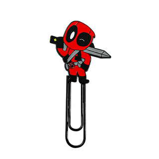 Marque Page Clip Deadpool Cartoon