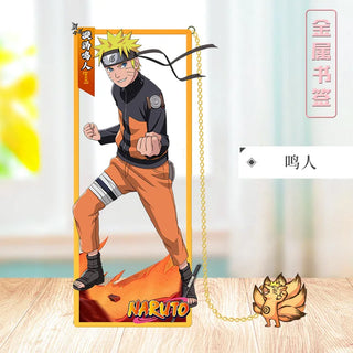 Marque pages en Métal Naruto