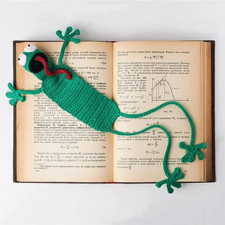 Marque page Grenouille en crochet pour enfants