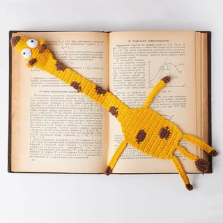 Marque page Girafe en crochet pour enfants