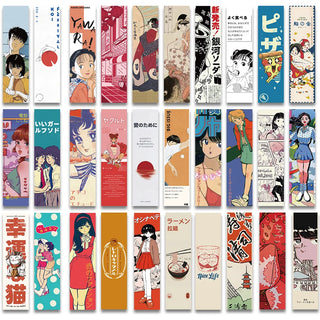 Marque Pages Héroines Manga Retro par 30