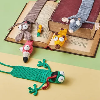 Marque page Souris en crochet créatifs pour enfants