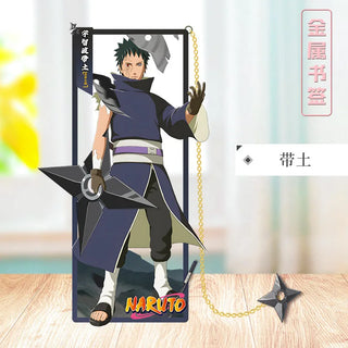 Marque pages en Métal Naruto