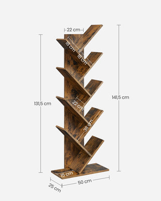 Bibliothèque 8 Niveaux en Forme d’Arbre