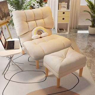 Fauteuil de Lecture confortable avec Repose pied