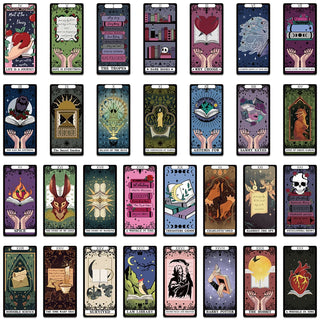 Marque Pages Cartes du Tarot par 30