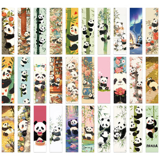 Marque page pandas mignons pour étudiants