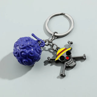 Porte-clé One piece Fruit Gomu Gomu no Mi Luffy